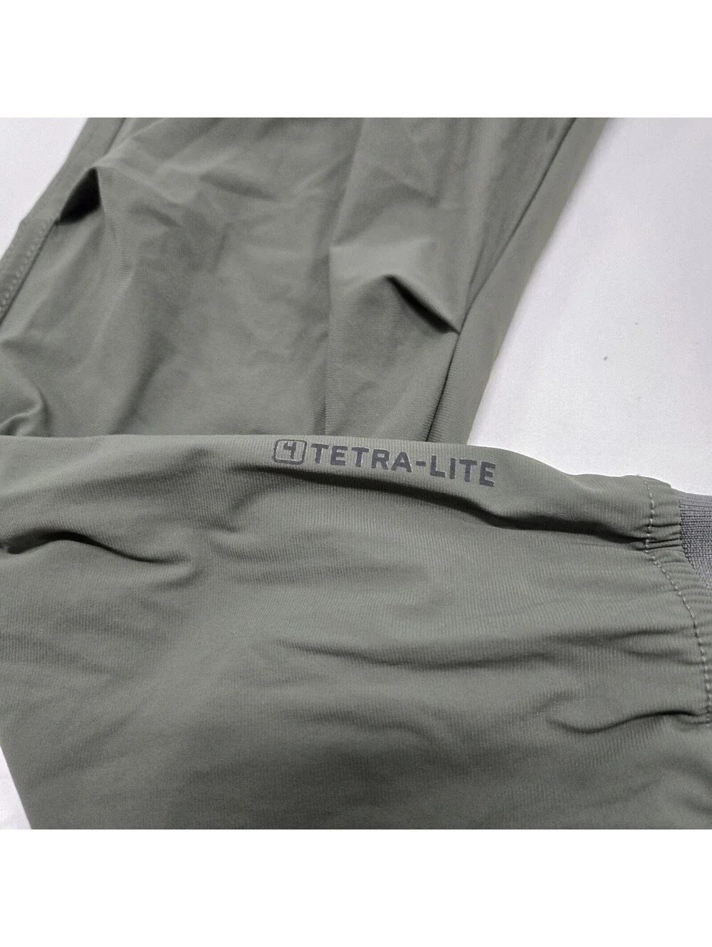 EUC Size S Men's ASRV Joggers Tetra-Lite High Rib Jogger Pants Olive DSG-0477